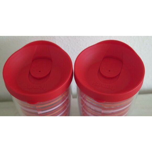 Tervis Tumbler 16 oz w/Travel Lid, Love Stripes, Set of 2 - Picture 4 of 6